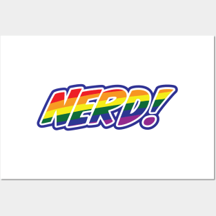 NERD PRIDE MONTH TEE Posters and Art